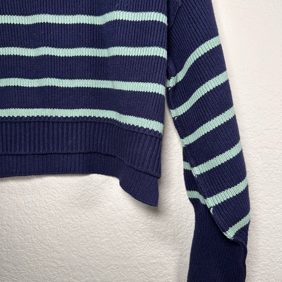 Free People Easy Street Stripe Crop Pullover Women's XS - Picture 3 of 7
